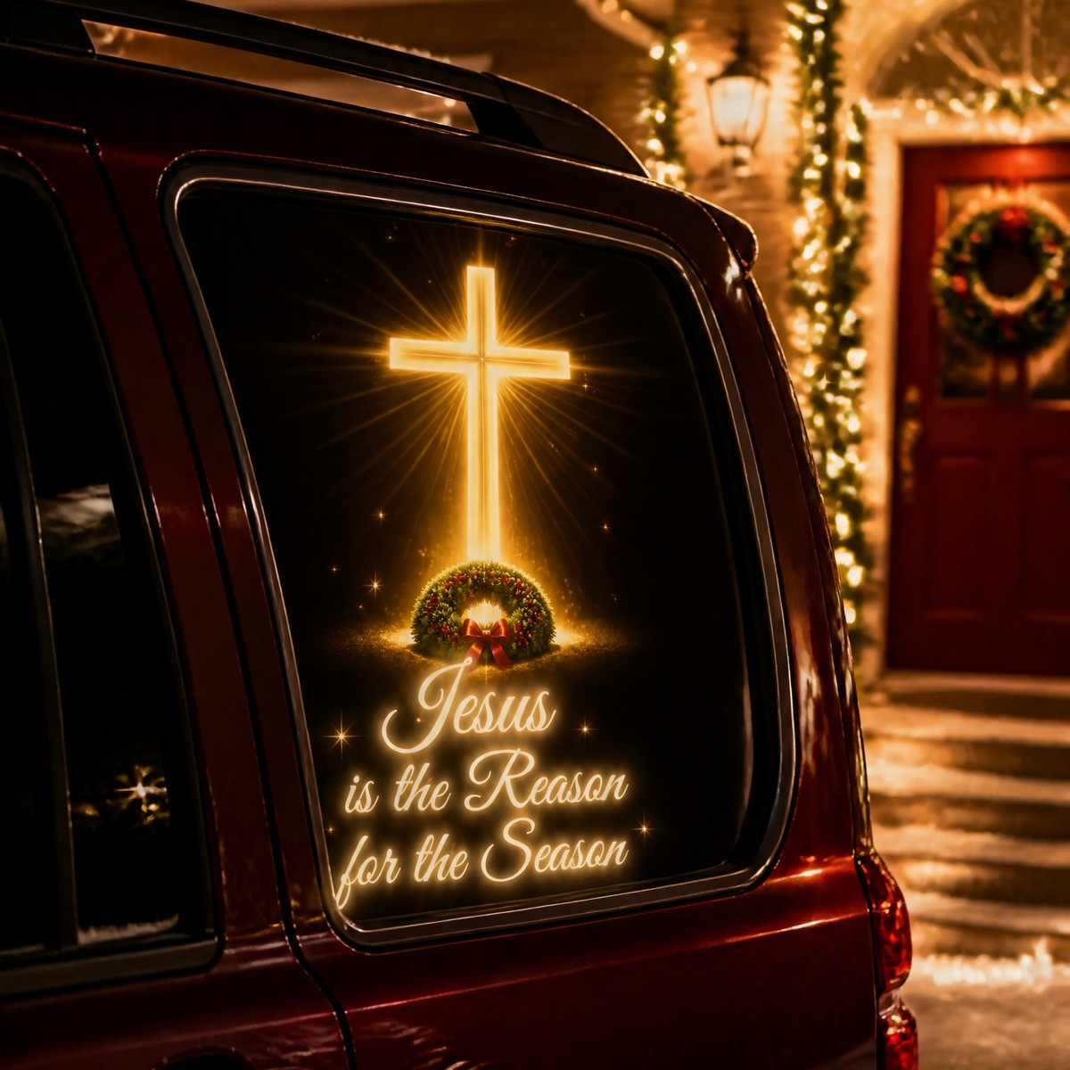 FaithGlow Christian Car Window Projector